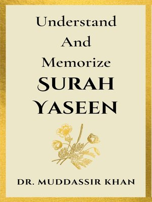 cover image of Understand and Memorize Surah Yaseen